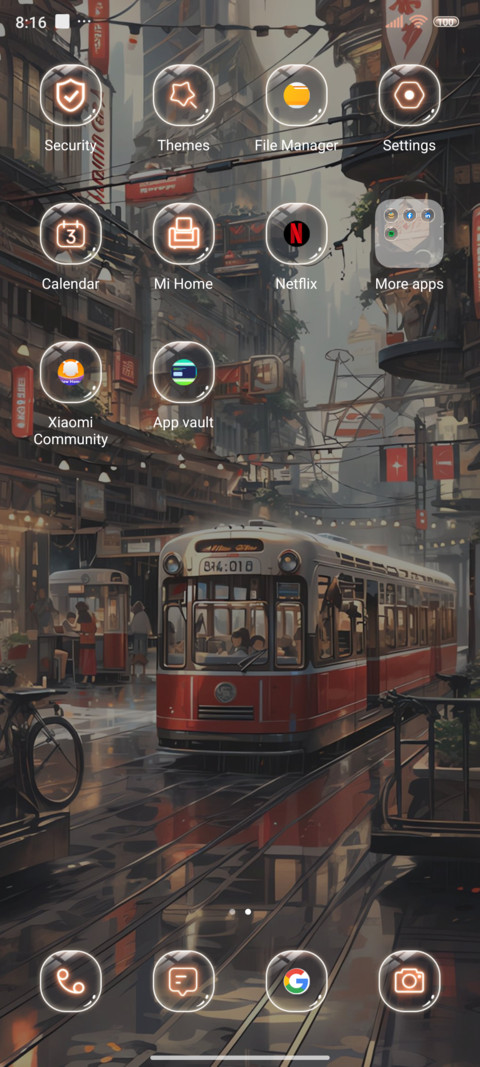 Rainy Night Street screenshot