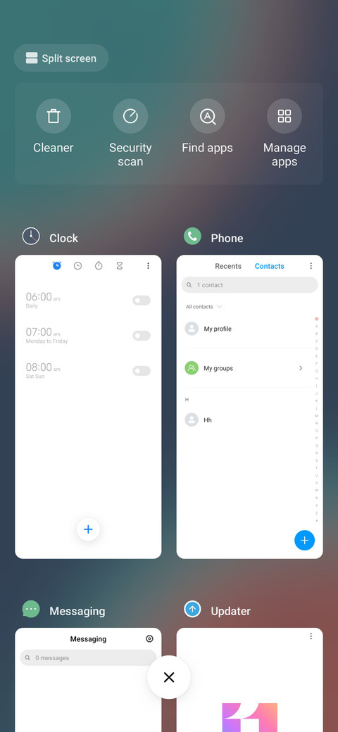 Simple red plate screenshot
