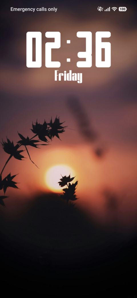Sunset screenshot