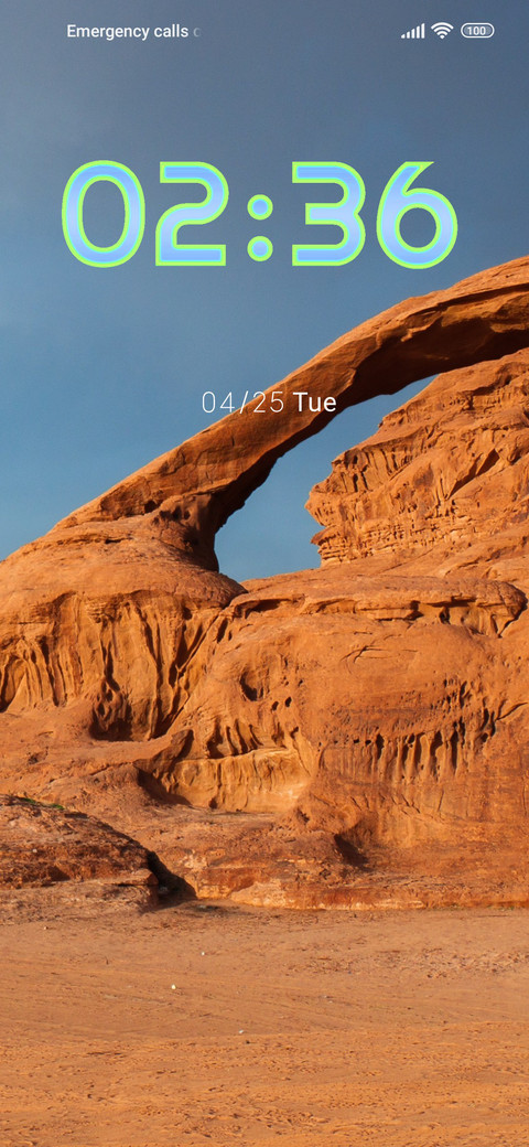 desert rocks screenshot