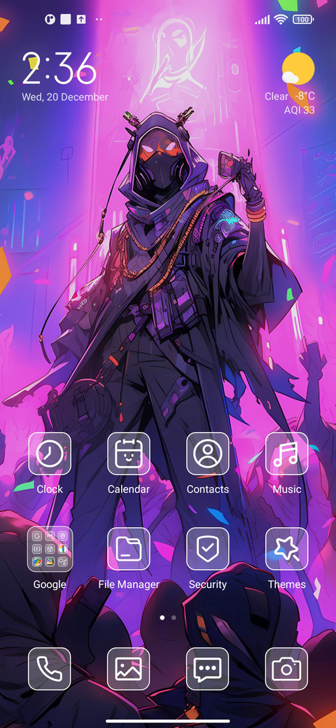 Cyberpunk street screenshot
