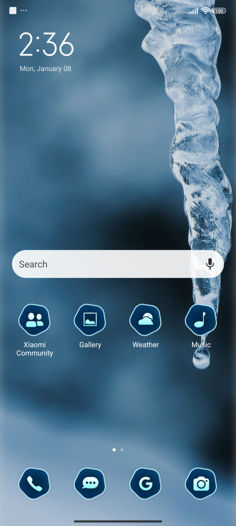 ice frozen screenshot