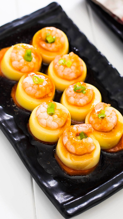 鲜虾玉子豆腐 screenshot