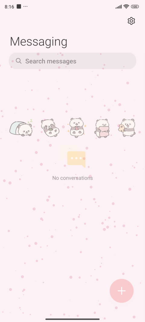 Cartoon Panda screenshot