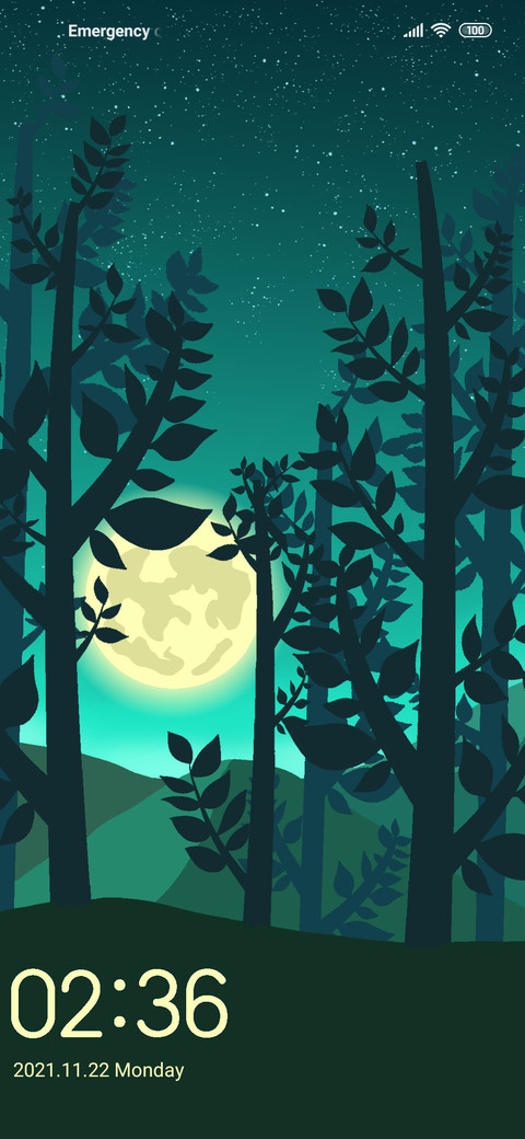 Quiet forest screenshot