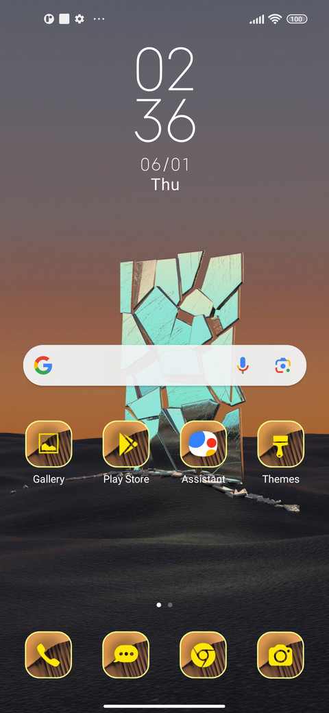 desert mirror screenshot