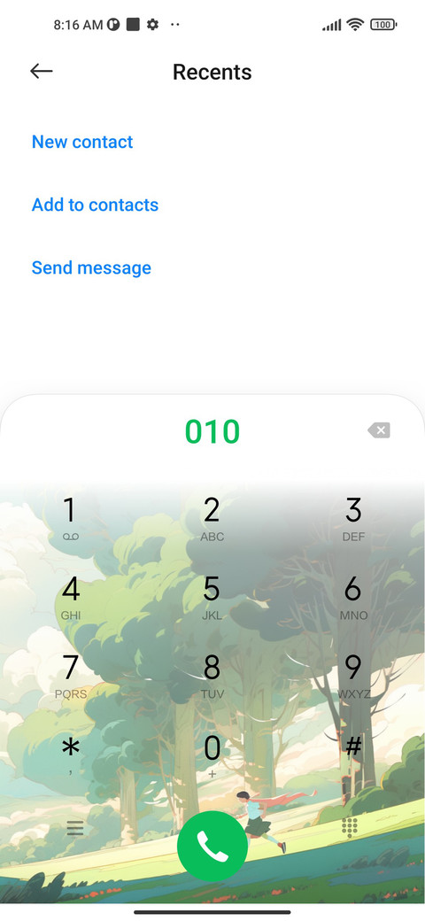run screenshot