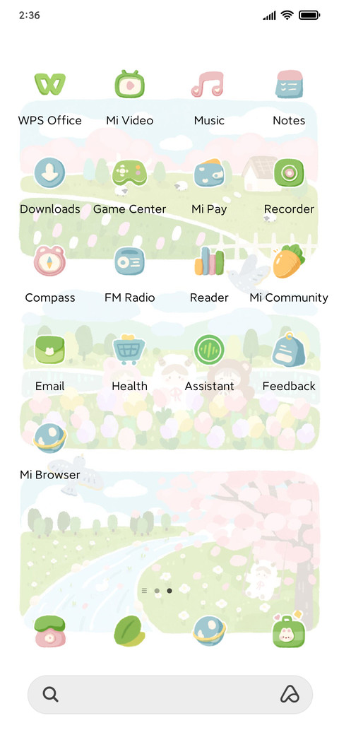 Healing outing  screenshot