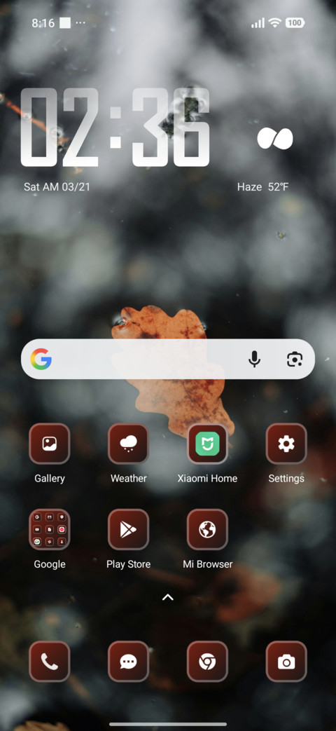 Orange Leaf screenshot