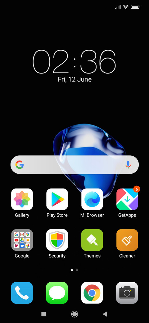 iOS10 Dark screenshot