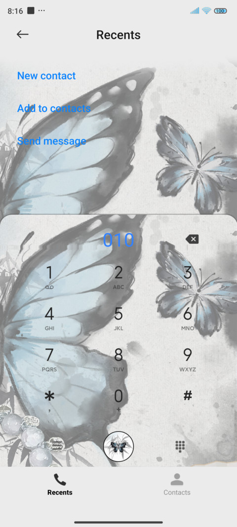 Ink wash Butterfly screenshot