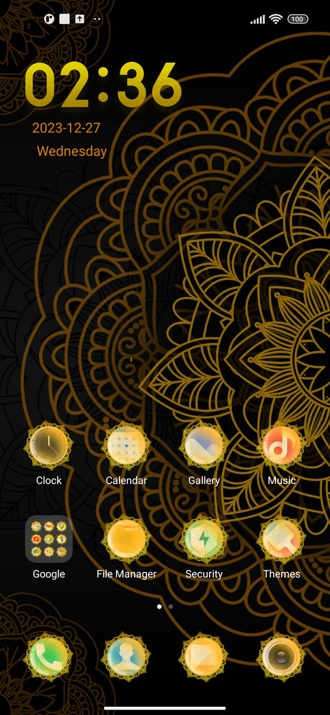 Golden Mandalas screenshot