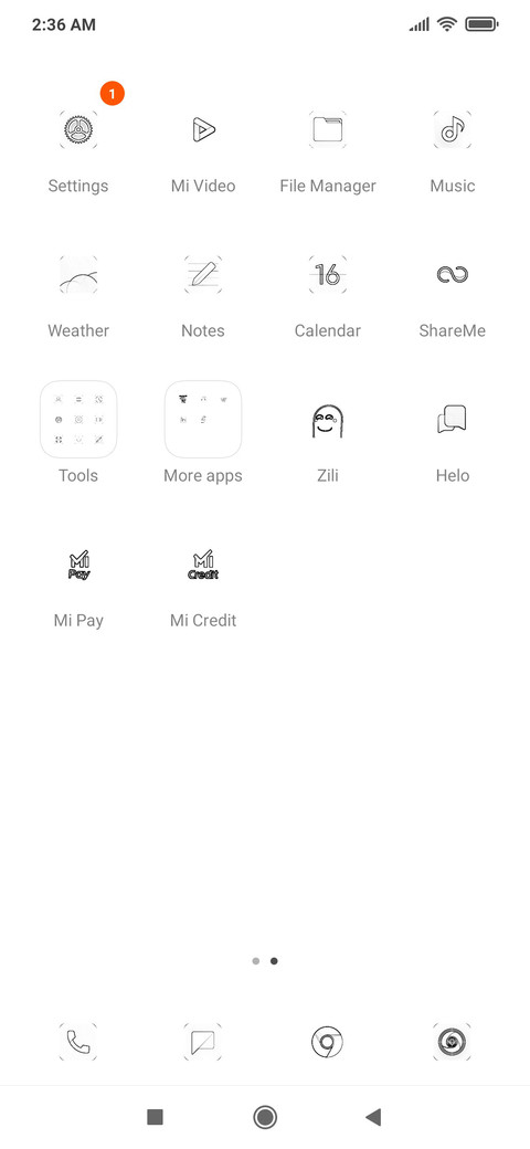Pure White screenshot