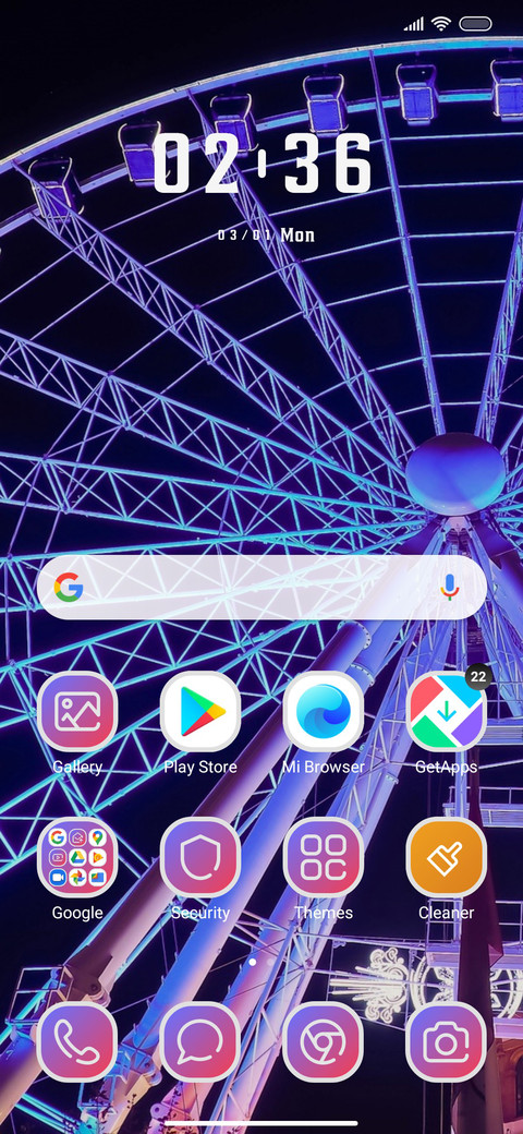 Wheel screenshot
