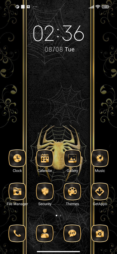 Golden Spider screenshot