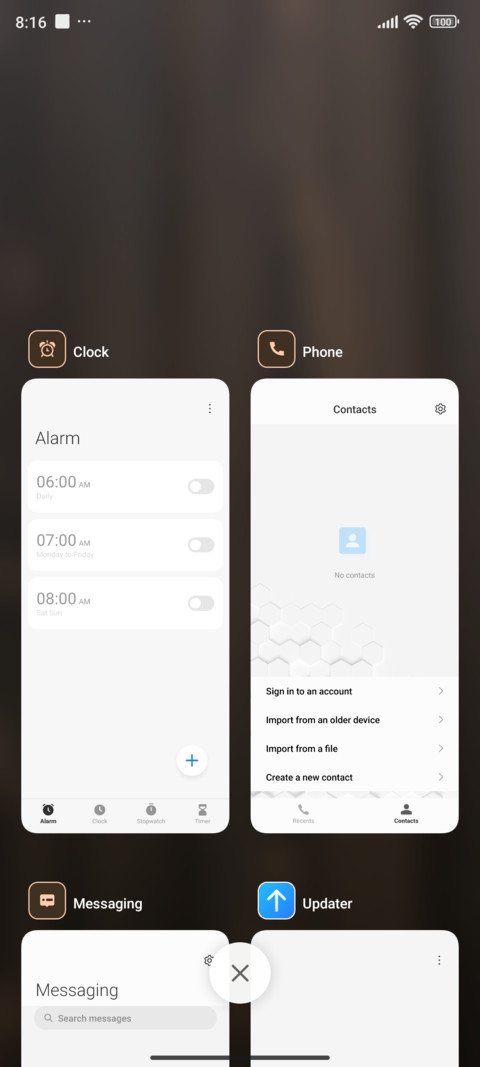 Birch veneer screenshot