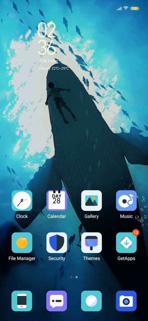 Whale and Sea screenshot
