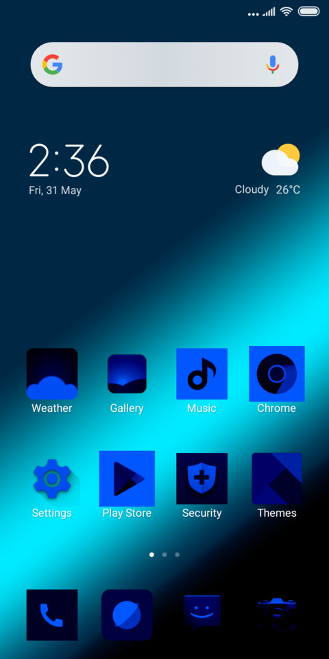 Star Blue_DWM19 screenshot