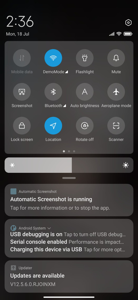 just to protect screenshot