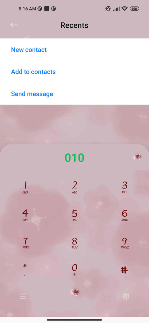 Romantic camellia screenshot