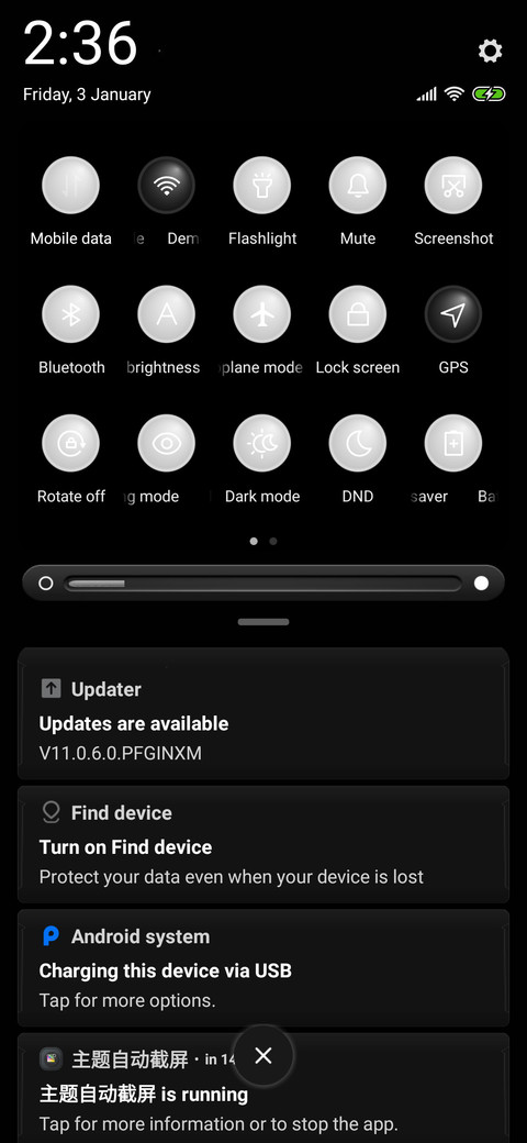 Matte Black screenshot
