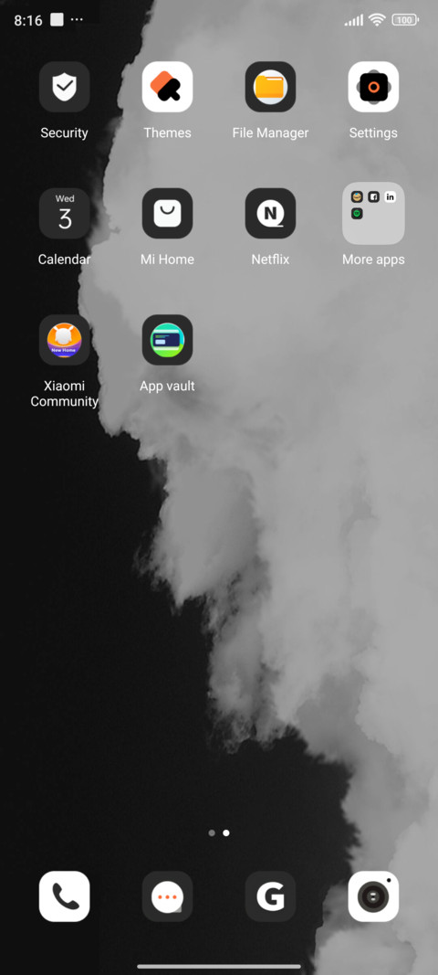 Dimly discernible screenshot