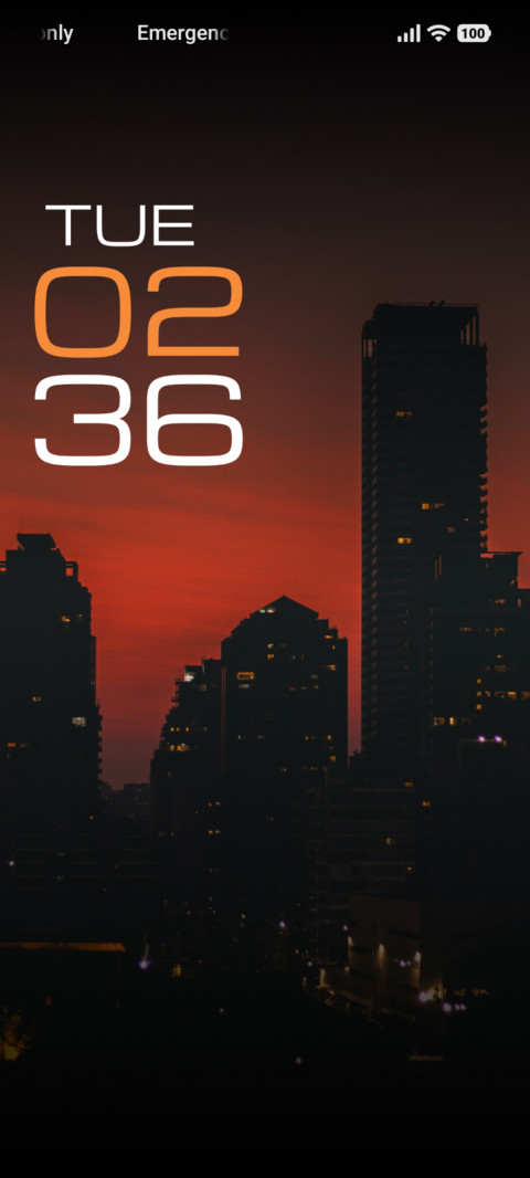 Amber Skyline screenshot