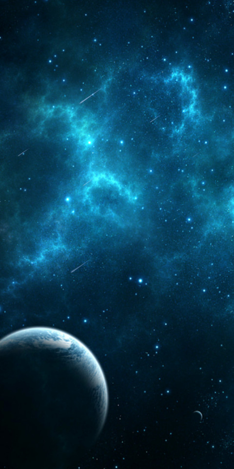 Blue space screenshot