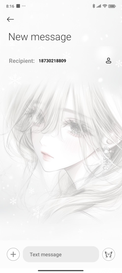 Winter Snow Girl screenshot