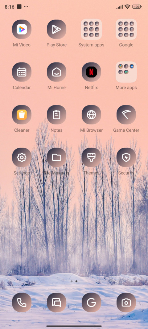 Dried Trees screenshot