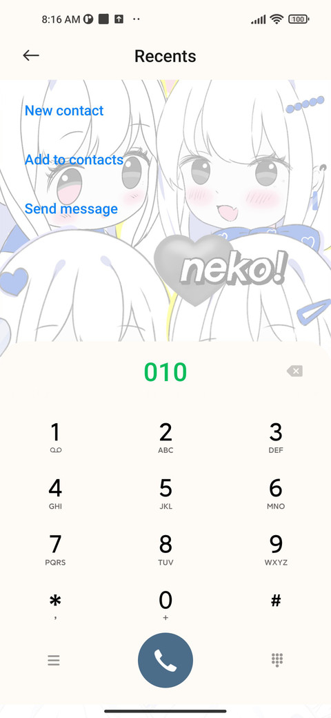Cute girl screenshot
