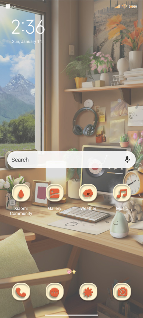 Weather sensing screenshot