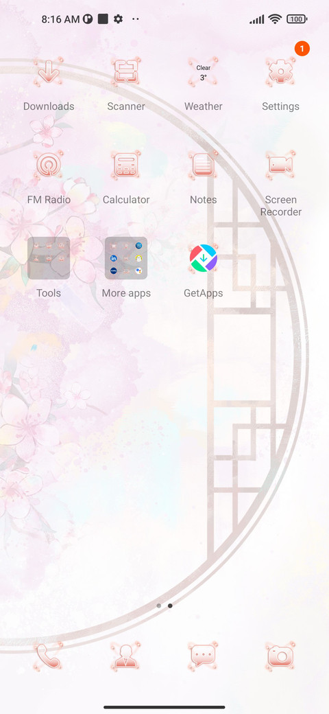 Peach blossom screenshot