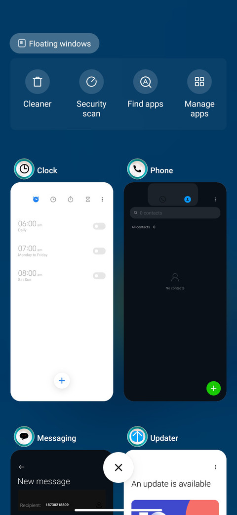 Minimal quo screenshot