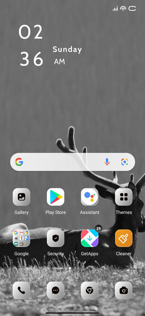 Deer Monochrome screenshot