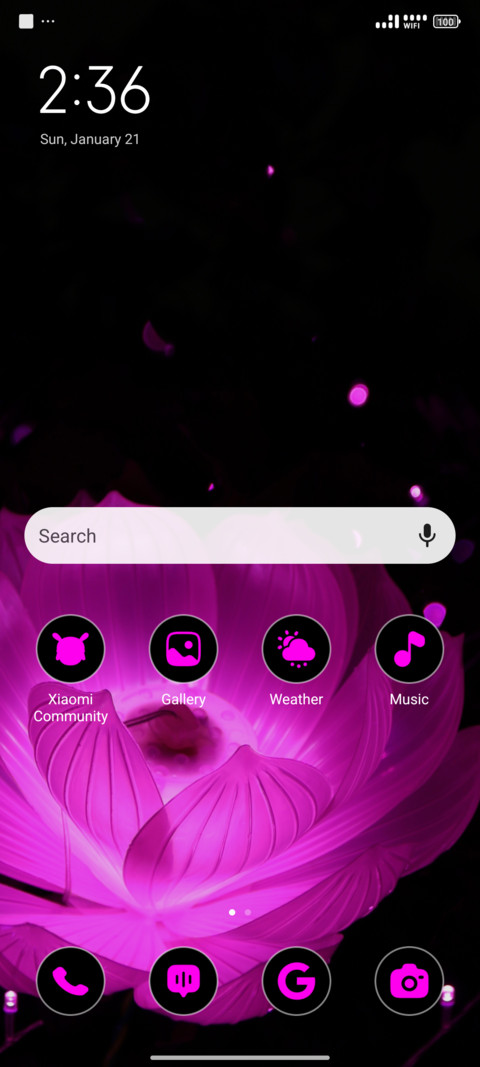 Lotus Glow screenshot