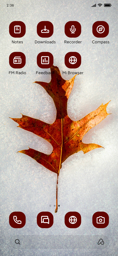 Leaf in Ice screenshot
