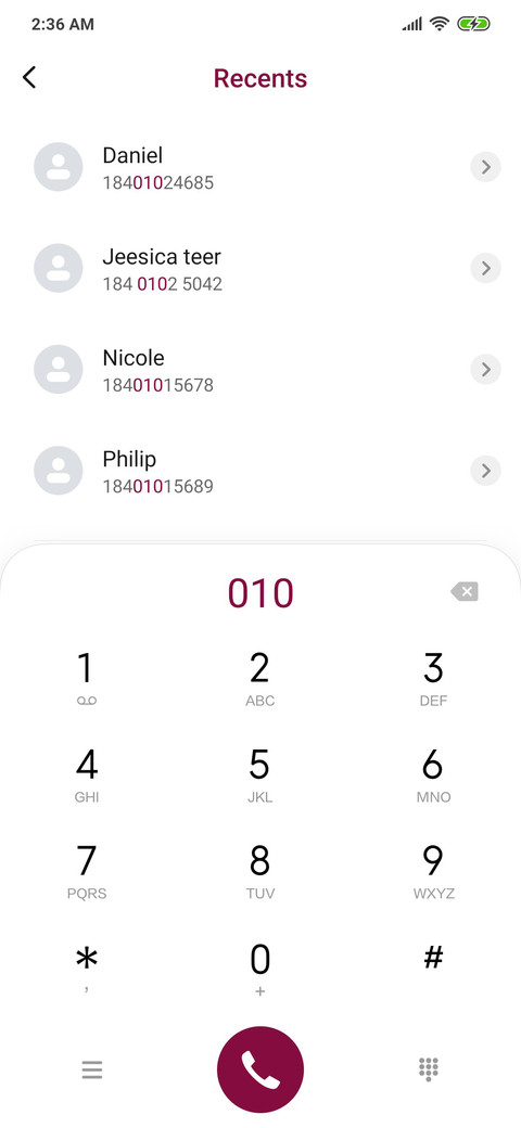 Red X screenshot