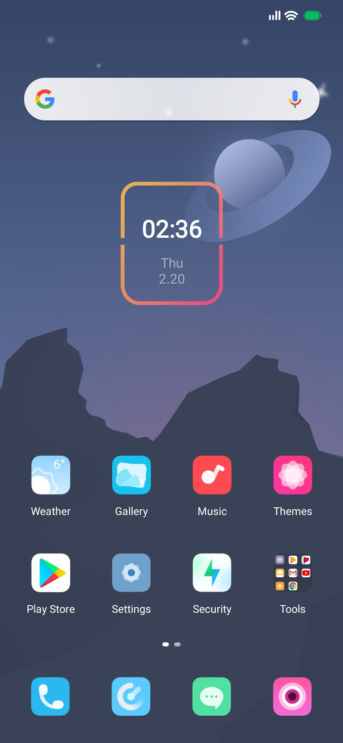 M screenshot