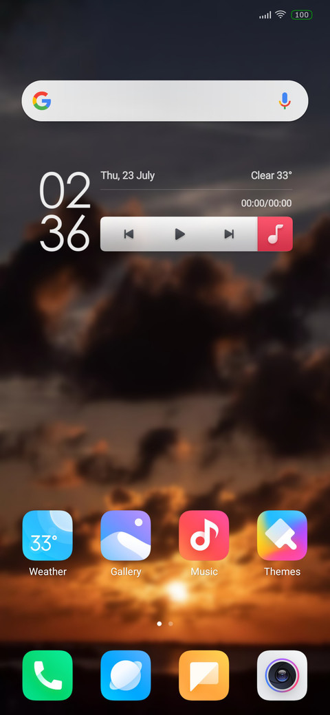 sunset miui icons new2.5 screenshot
