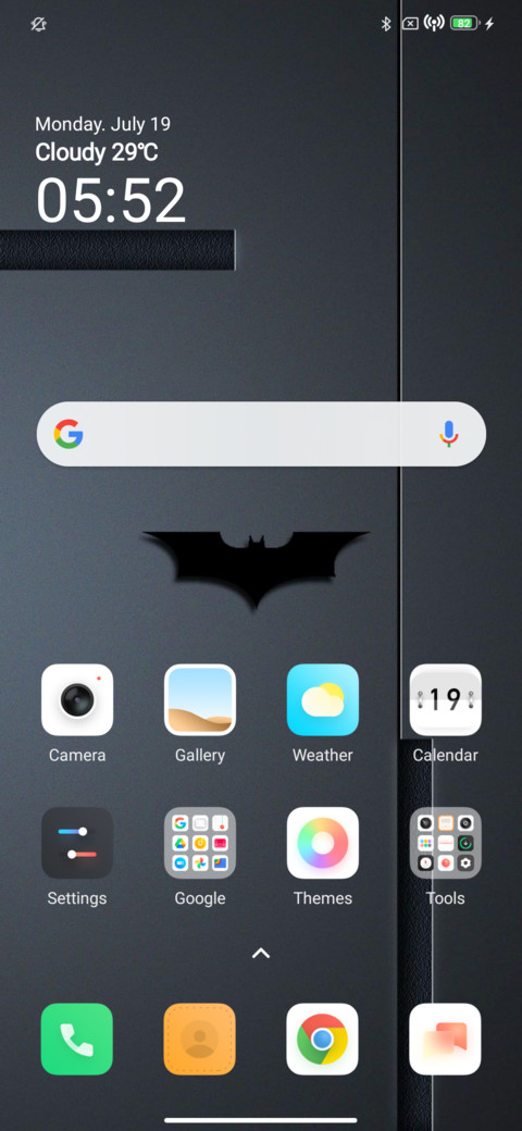 Hybrid UI screenshot