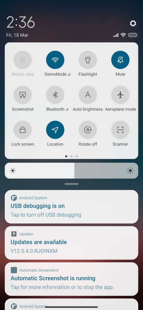 Minimal Night screenshot