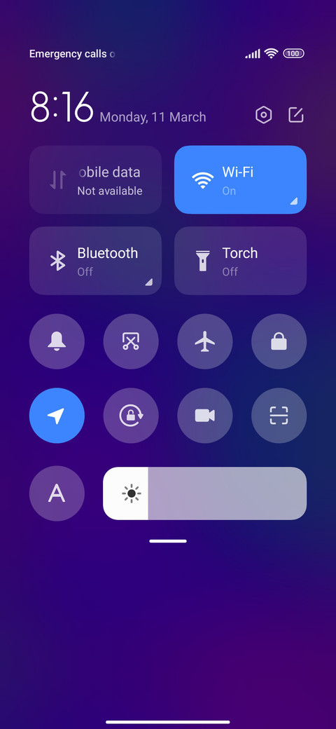 colorful lights screenshot