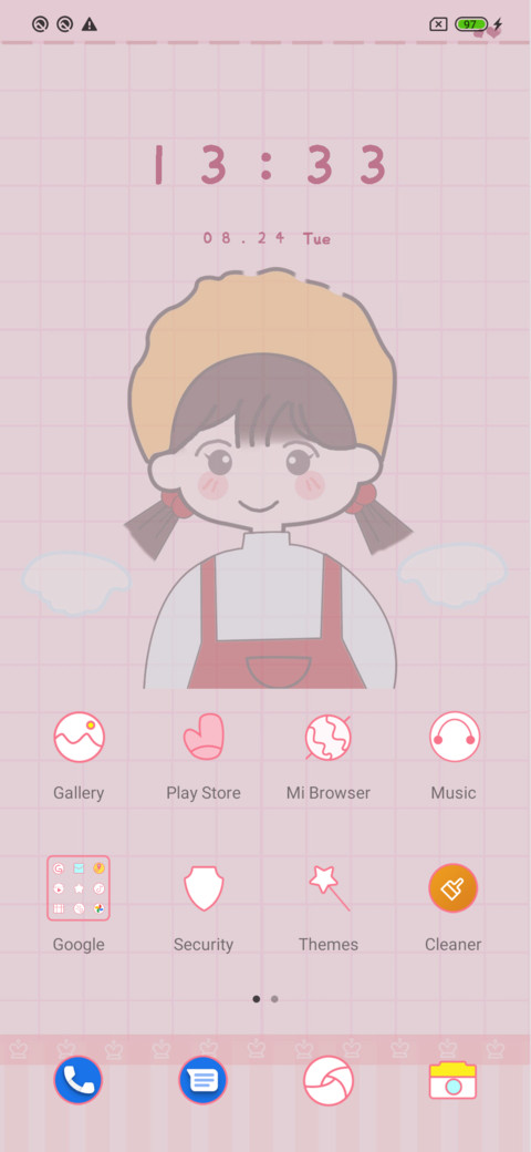 Customize screenshot