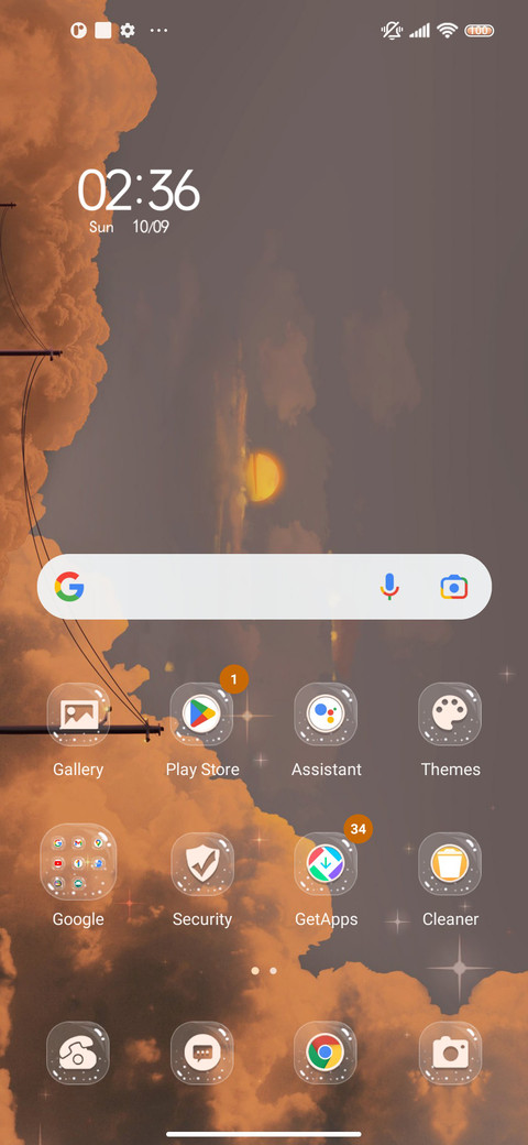 Gentle sunset screenshot