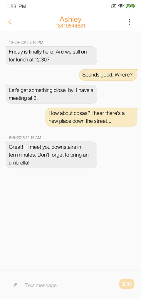 OneOS screenshot