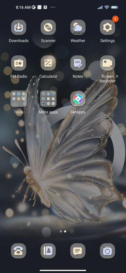 Butterfly simple screenshot
