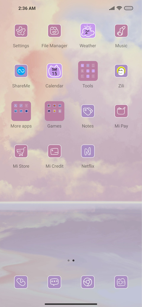 galaxy screenshot