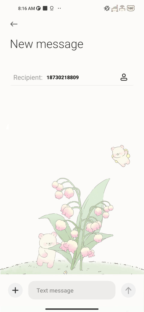 Bear and flower screenshot