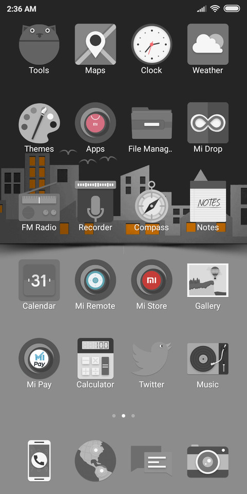 GREY BLACK CITY screenshot